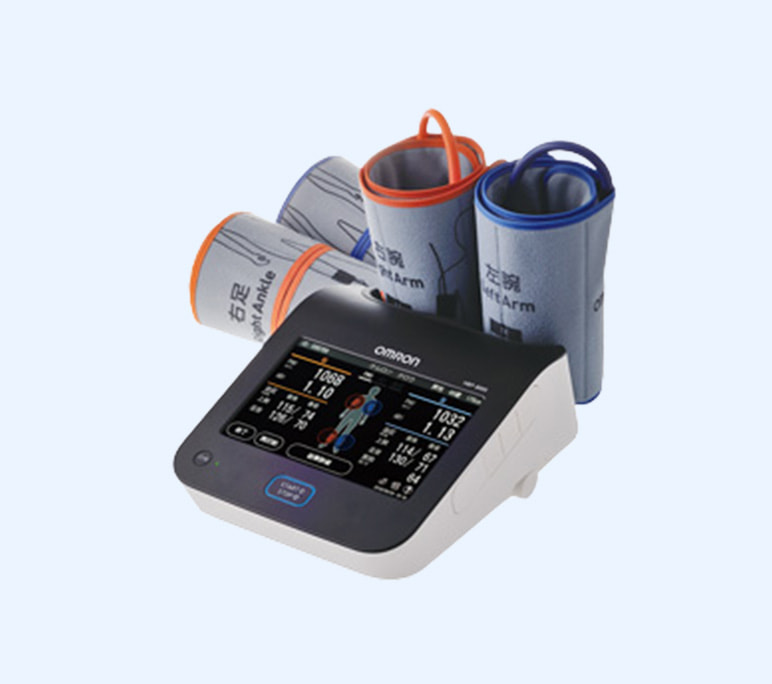 血圧脈波検査装置の写真