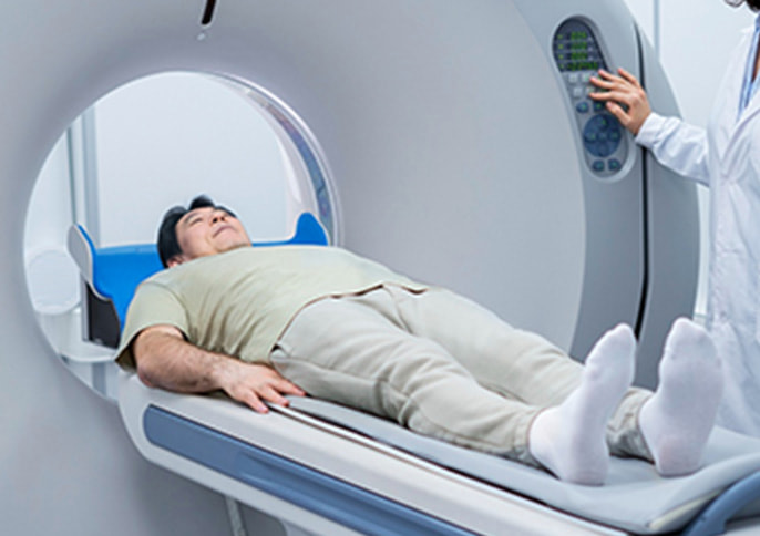 肝臓の超音波検査の写真