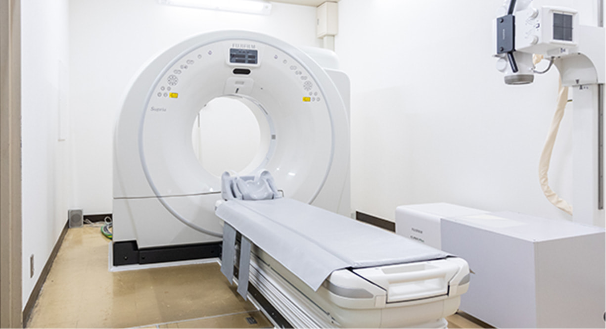 CT検査機器の写真