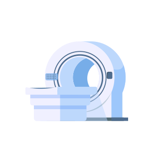 医療用CT装置のイラスト画像