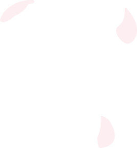 桜の葉が舞っているイラスト